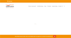 Desktop Screenshot of cubiculum.de