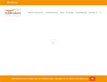 Tablet Screenshot of cubiculum.de